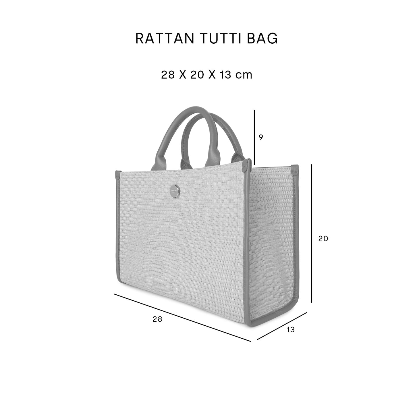 RATTAN TUTTI BAG M