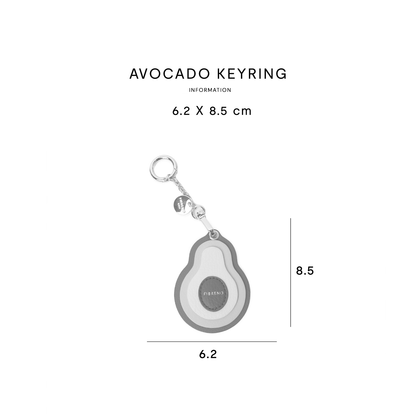 AVOCADO KEYRING