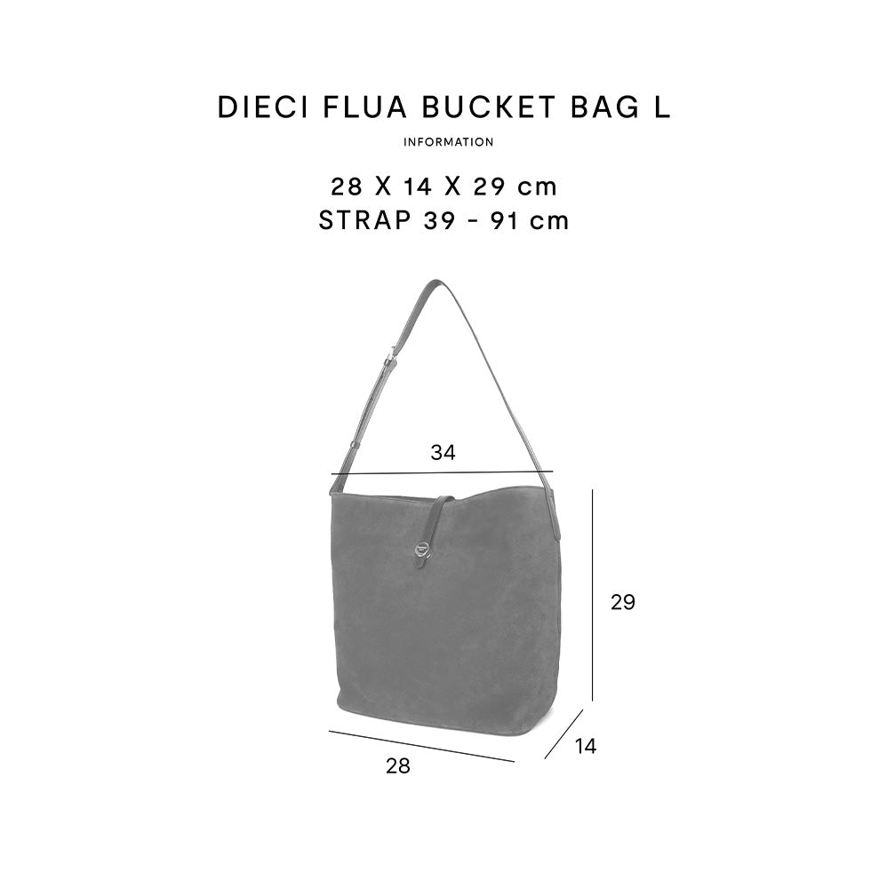 DIECI FLUA BUCKET BAG L
