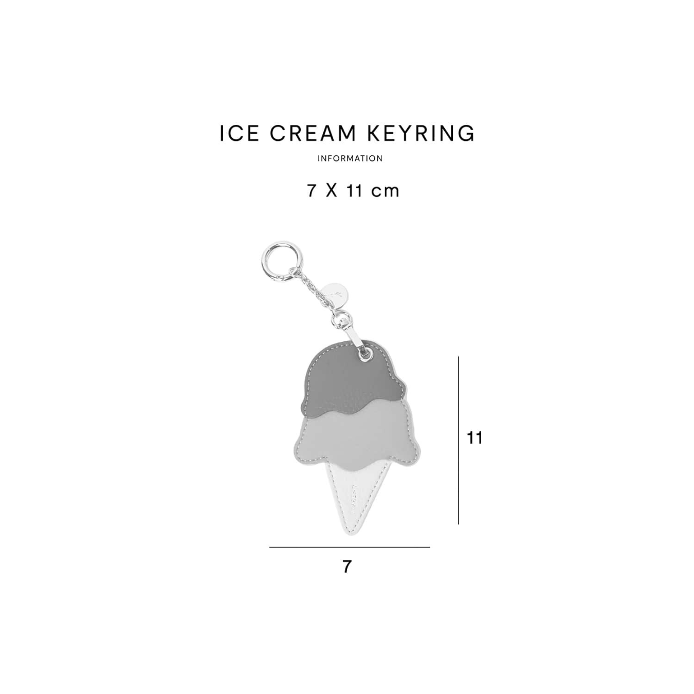 ICE CREAM KEYRING